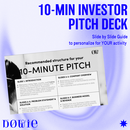 10min Investor Pitch Deck