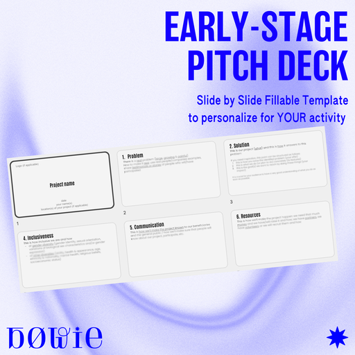 Early-Stage Pitch Deck