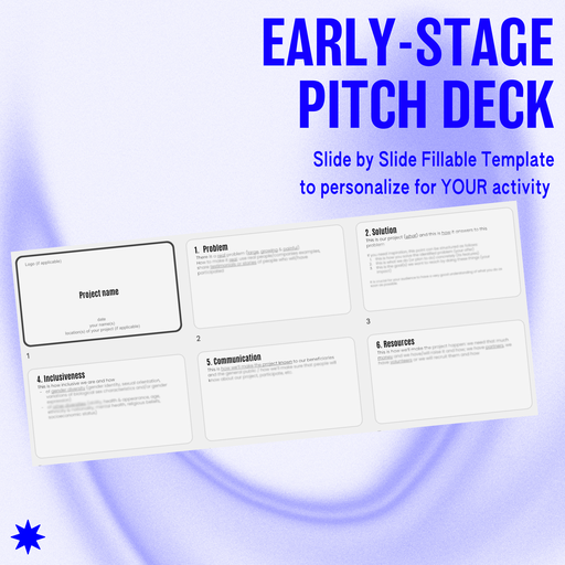 Early-Stage Pitch Deck