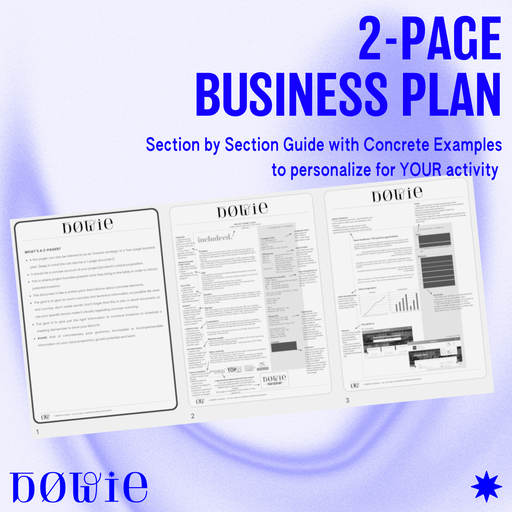 2-Page Business Plan